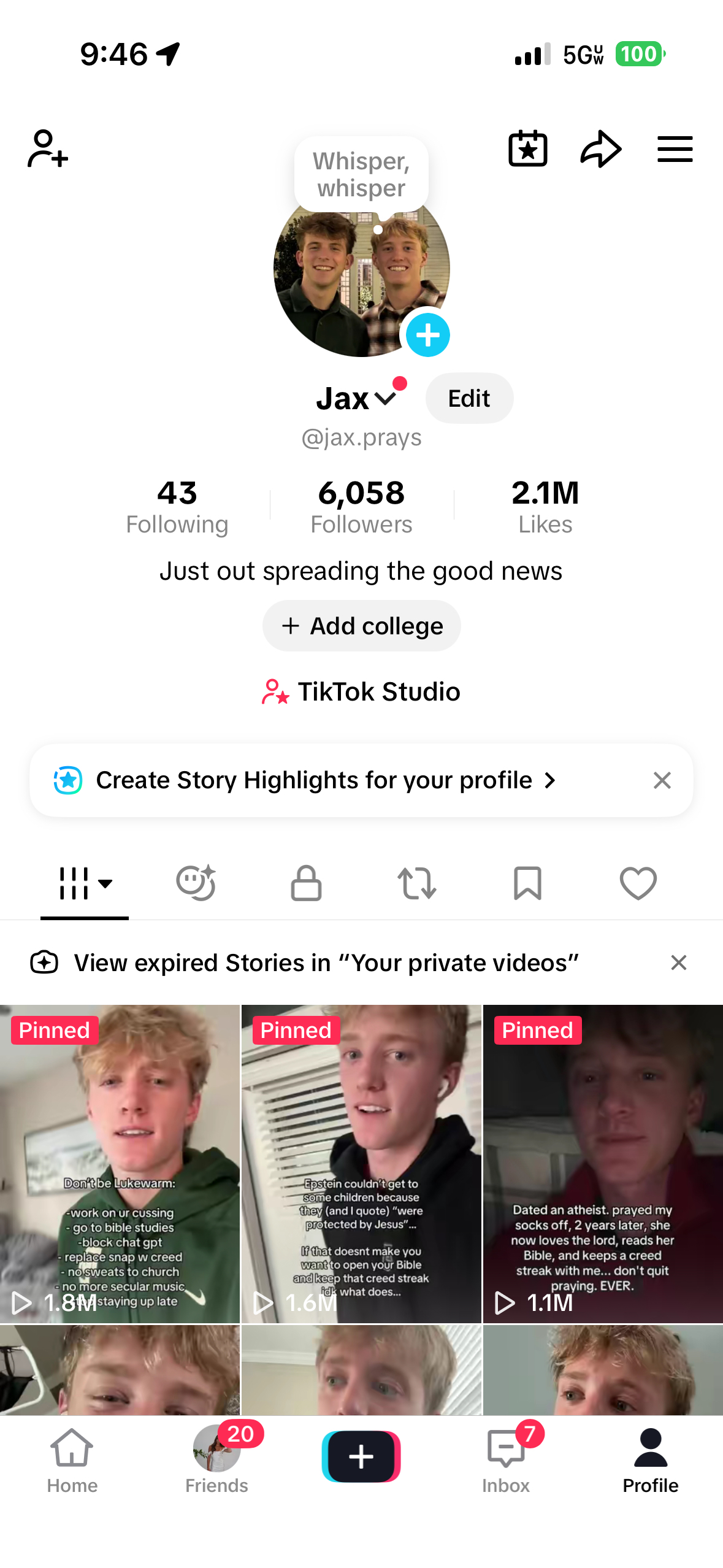 Creed Bible App TikTok