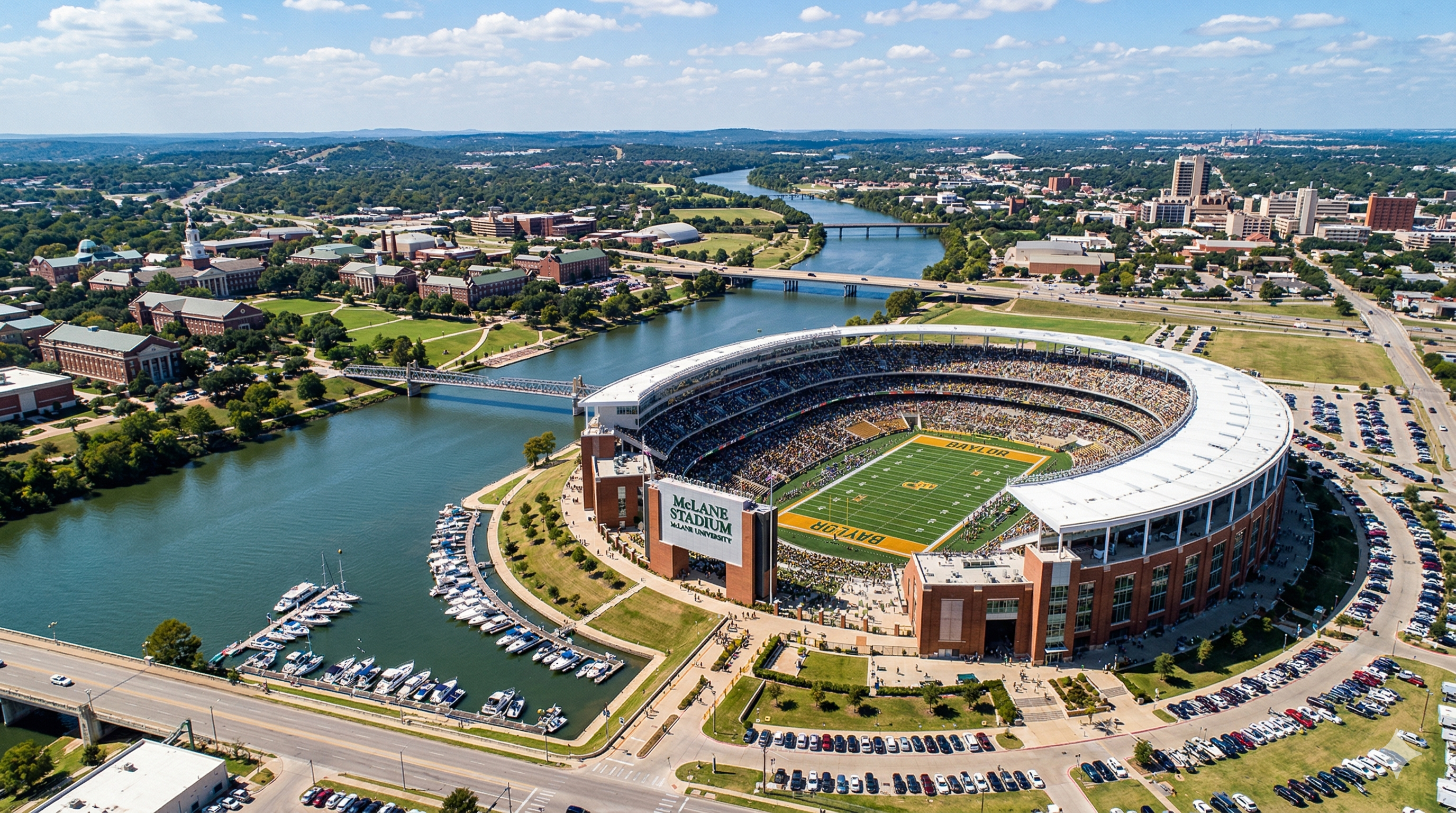 McLane Stadium and Baylor x SAP partnership environment
